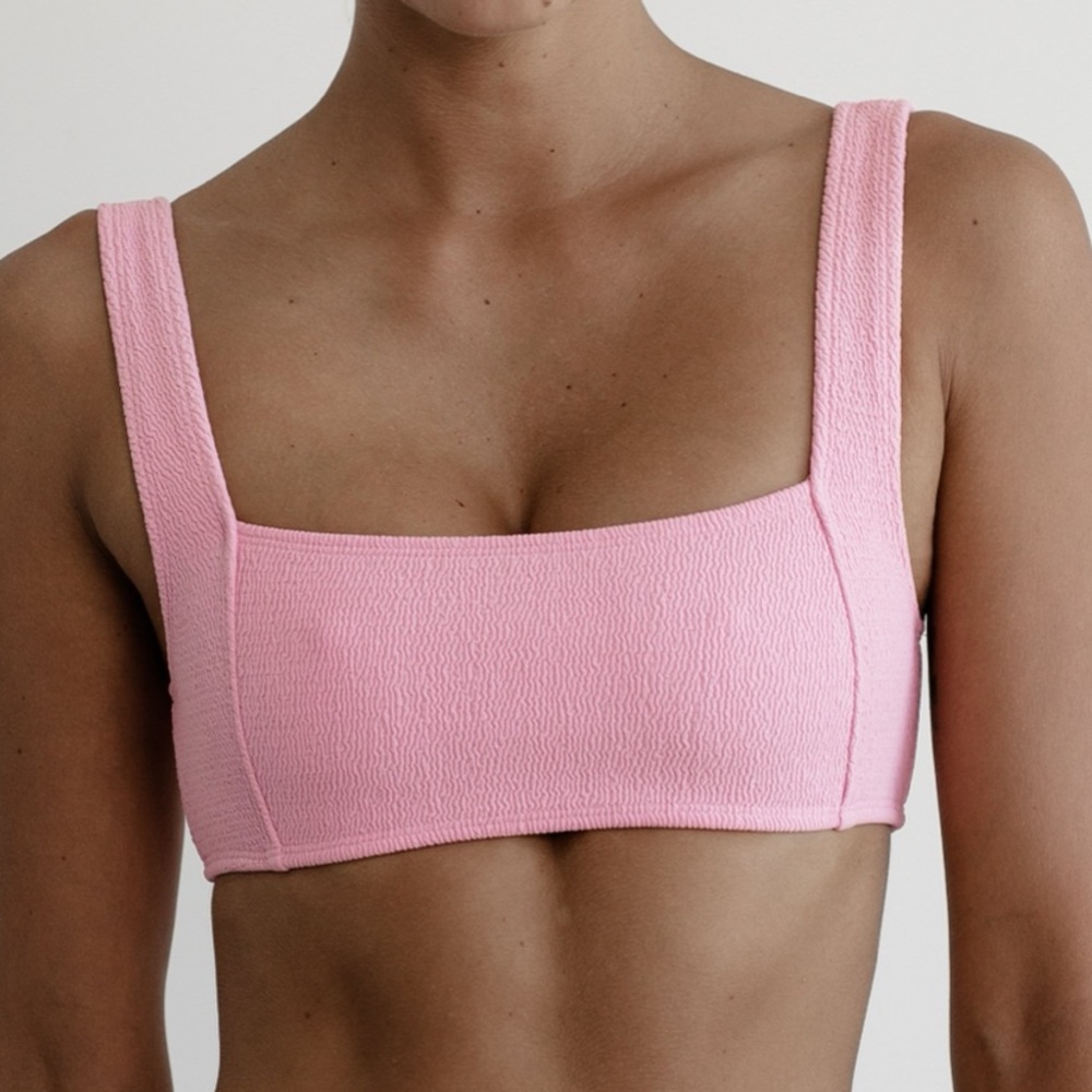 WANDERLUST Powder Pink Bikini Set Size Medium